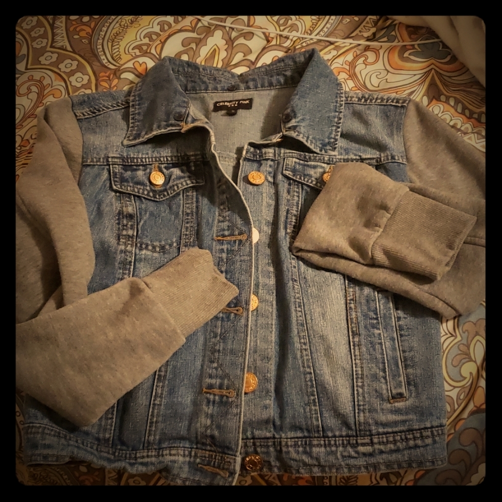 Vintage Celebrity Pink Jean Jacket